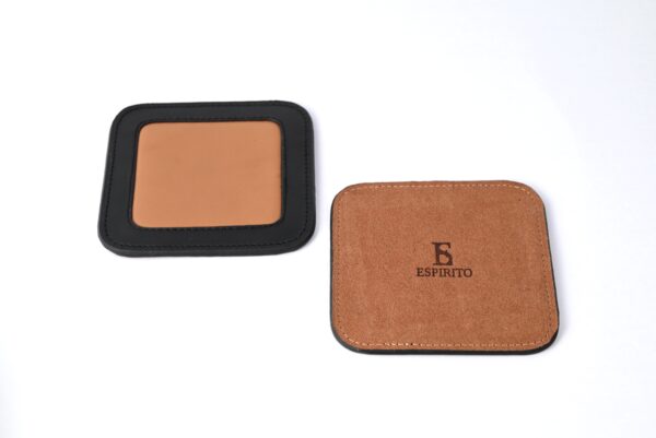 Square Coaster With Rim - Image 3