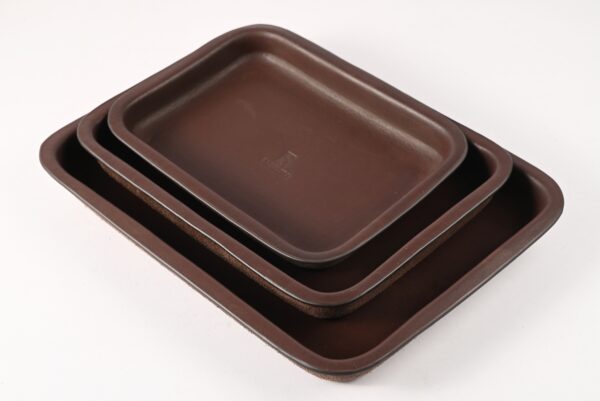 Rectangle Matrix Tray (Brown) - Image 5