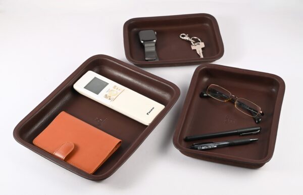 Rectangle Matrix Tray (Brown)