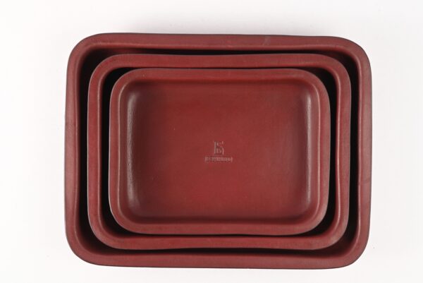 Rectangle Matrix Tray (Burgundy) - Image 4