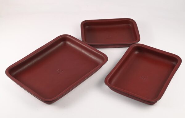 Rectangle Matrix Tray (Burgundy) - Image 2